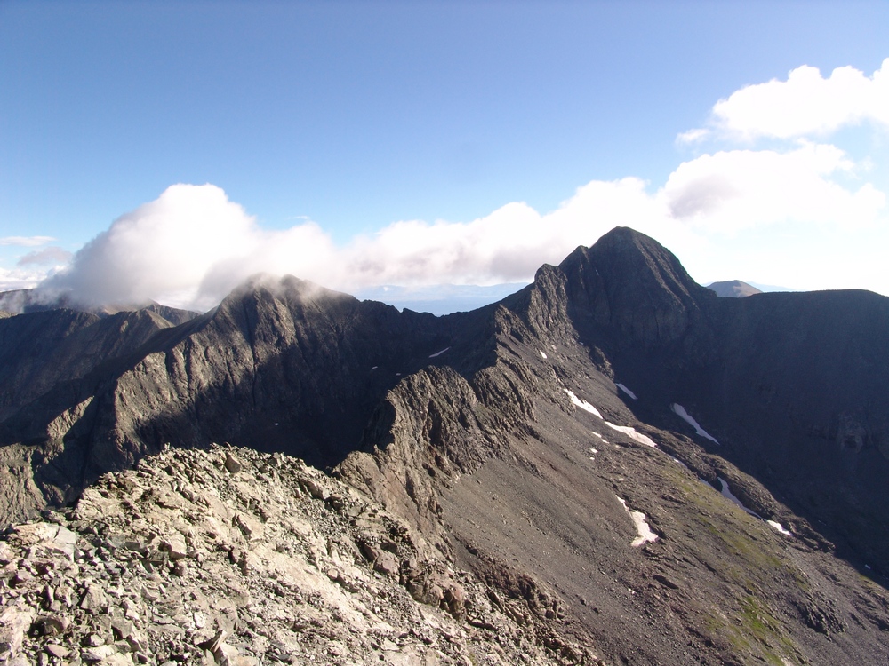 Blanca Peak's ridge